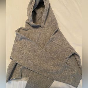 Grey urban outfitters cropped sweatshirt